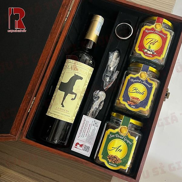 Hộp Quà Rượu Vang La Doma