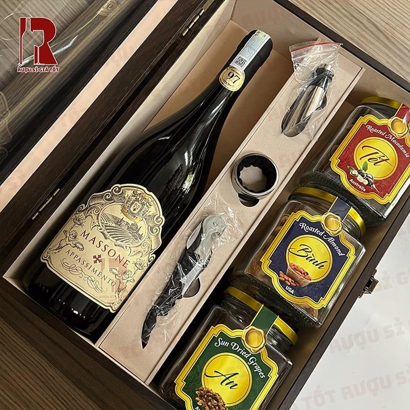 Hộp Quà Rượu Vang Massone Appassimento