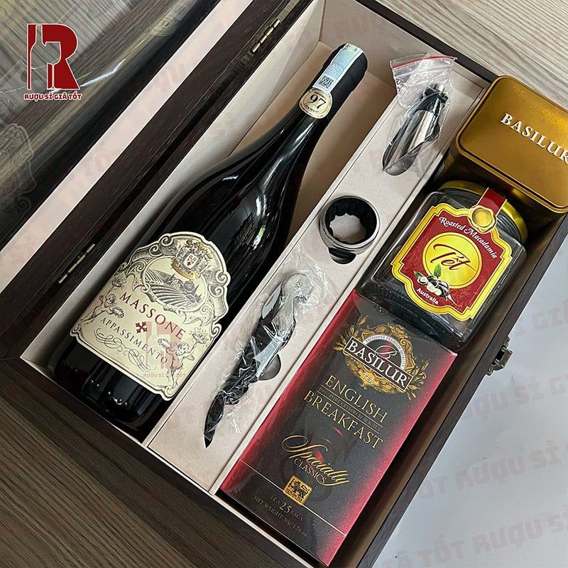 Hộp Quà Rượu Vang Massone Appassimento