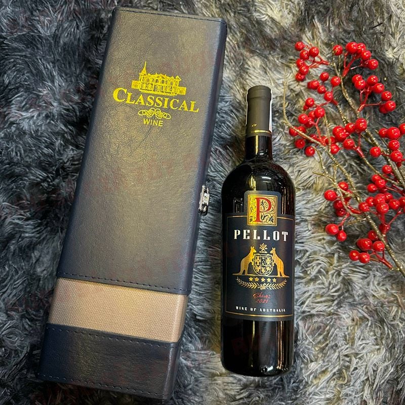 Hộp Quà Rượu Vang Pellot Shiraz