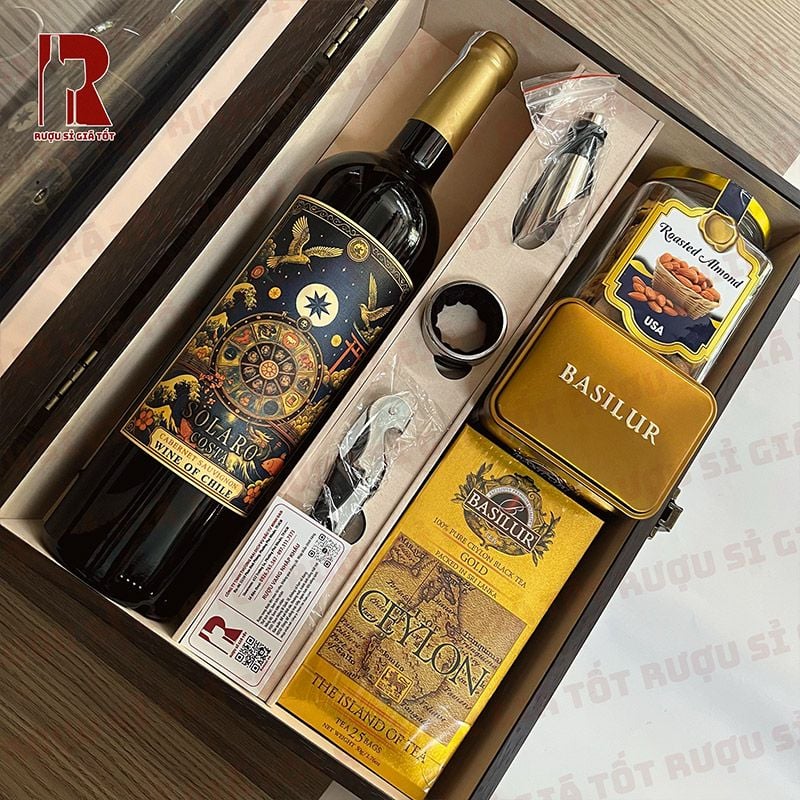 Hộp Quà Rượu Vang Solaro Costa