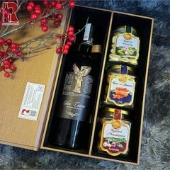 Hộp Quà Rượu Vang San Cesareo Primitivo Del Salento - Thiên Thần 17 Độ