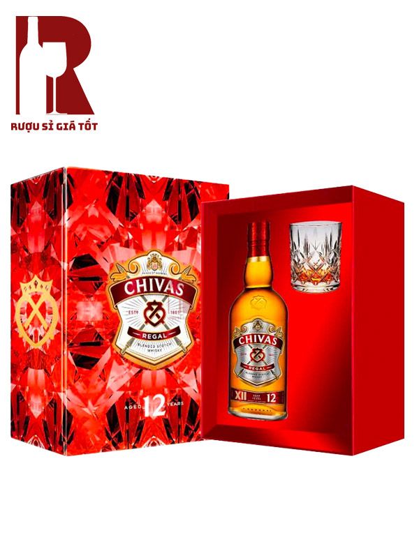 Rượu Chivas Regal 12 Năm - Hộp Quà Tết 2026
