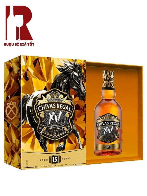 Rượu Chivas Regal 15 Năm - Hộp Quà Tết 2026