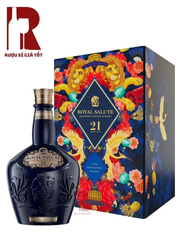 Rượu Chivas Royal Solute 21 Năm - Hộp Quà Tết 2026