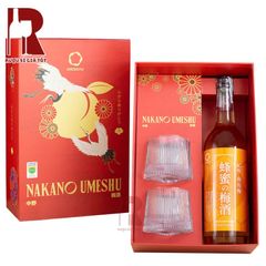 Hộp Quà Tết Rượu Mơ Nhật Nakano Umeshu