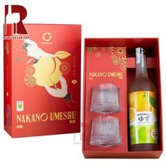 Hộp Quà Tết Rượu Mơ Nhật Nakano Umeshu