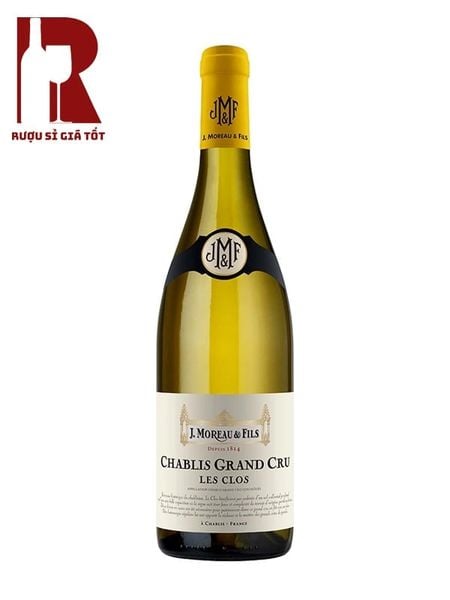 Rượu Vang Pháp Trắng J.Moreau & Fils Chablis Grand Cru 'Les Clos'