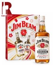Rượu Jim Beam White Label - Hộp Quà Tết 2027