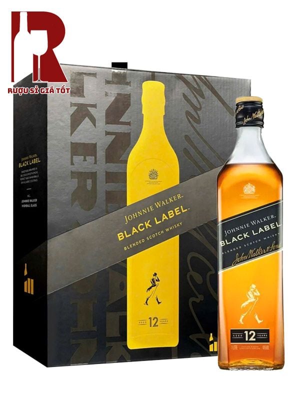 Rượu Johnnie Walker Black Label - Hộp Quà Tết 2026