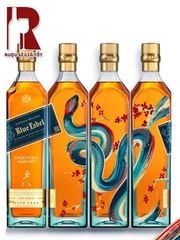 Rượu Johnnie Walker Blue Label - Các Mẫu In Ấn Trên Chai 2025
