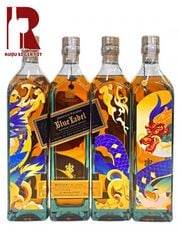 Rượu Johnnie Walker Blue Label - Các Mẫu In Ấn Trên Chai 2023