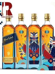 Rượu Johnnie Walker Blue Label - Các Mẫu In Ấn Trên Chai 2025