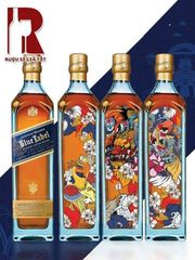 Rượu Johnnie Walker Blue Label - Các Mẫu In Ấn Trên Chai 2025