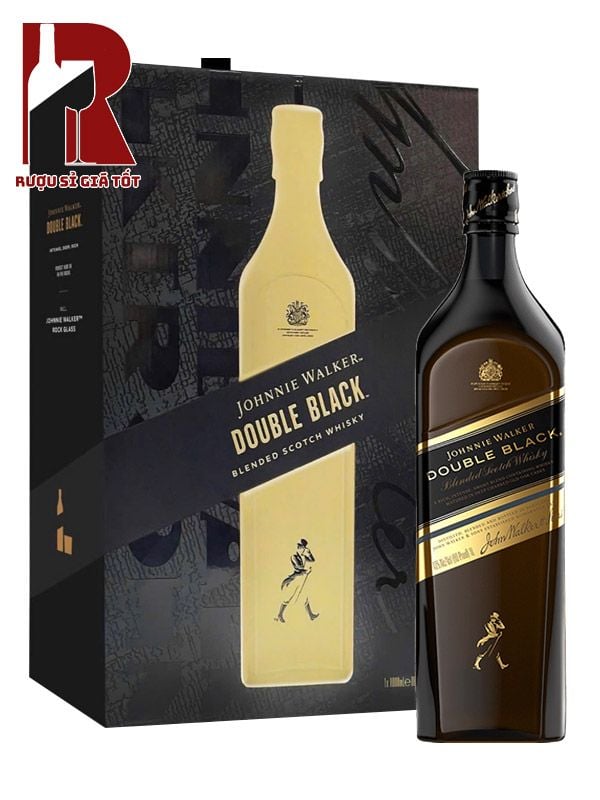 Rượu Johnnie Walker Double Black - Hộp Quà Tết 2026