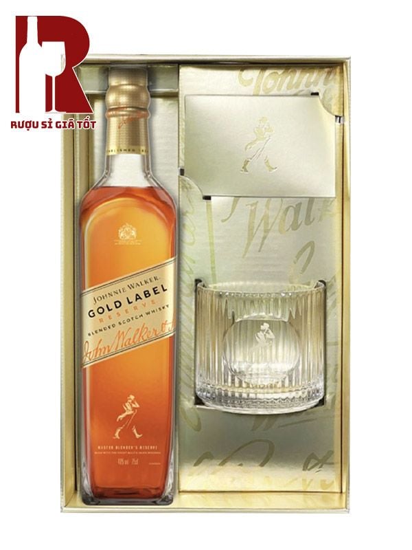 Rượu Johnnie Walker Gold Label - Hộp Quà Tết 2026