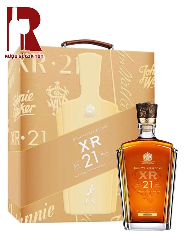 Rượu Johnnie Walker & Sons XR 21 Năm - Hộp Quà Tết 2026