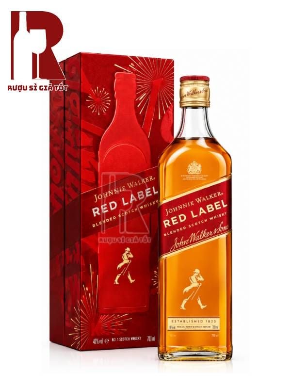 Rượu Johnnie Walker Red Label - Hộp Quà Tết 2027