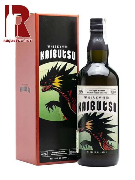 Rượu Kaibutsu Doragon Edition Whisky Nhật