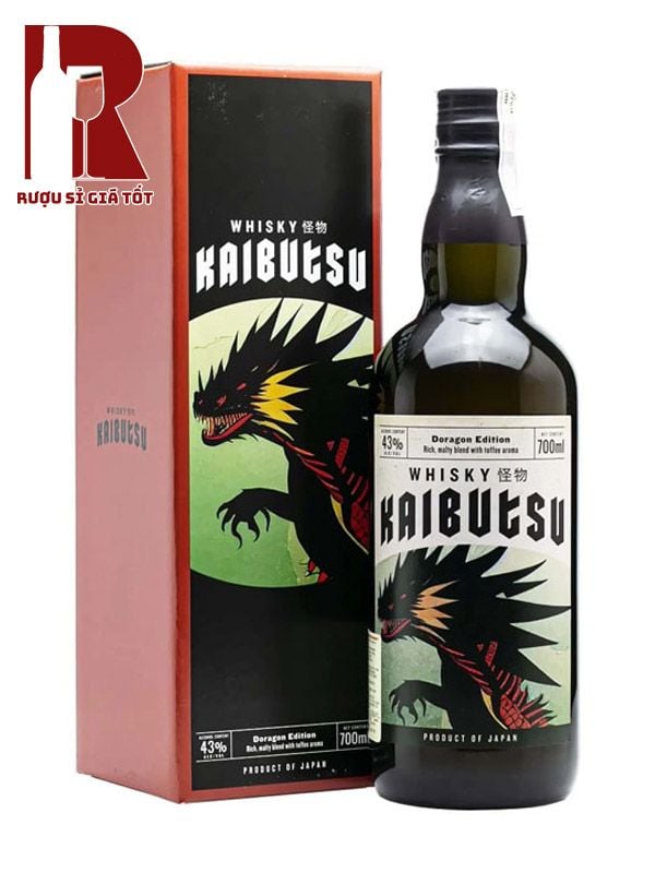 Rượu Kaibutsu Doragon Edition Whisky Nhật