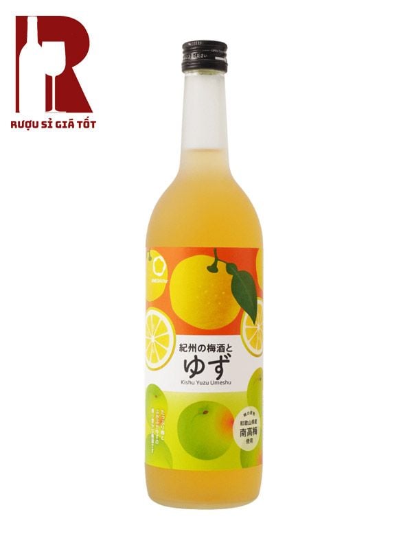 Rượu Mơ Vị Chanh Nhật Yuzu Kishu No Yuzu Umeshu