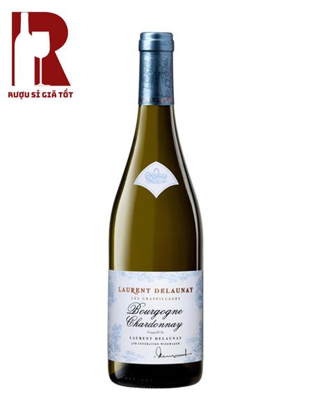 Rượu Vang Pháp Trắng Laurent Delaunay Bourgogne Chardonnay AOP