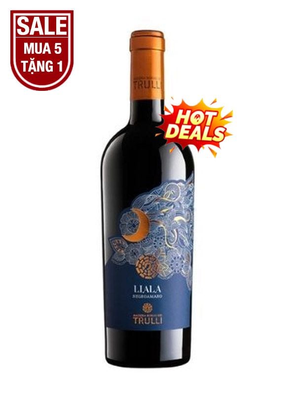 Rượu Vang Ý Đỏ LIALA Negroamaro Salento