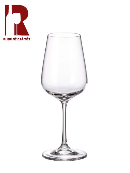 Ly Rượu Vang Trắng Crystal Bohemia Strix