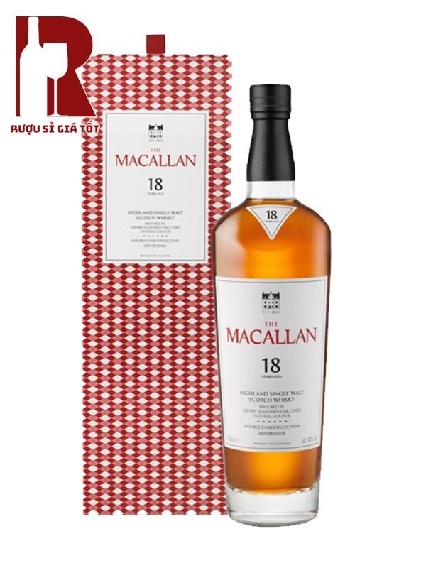 Rượu Macallan 18 Năm Double Cask
