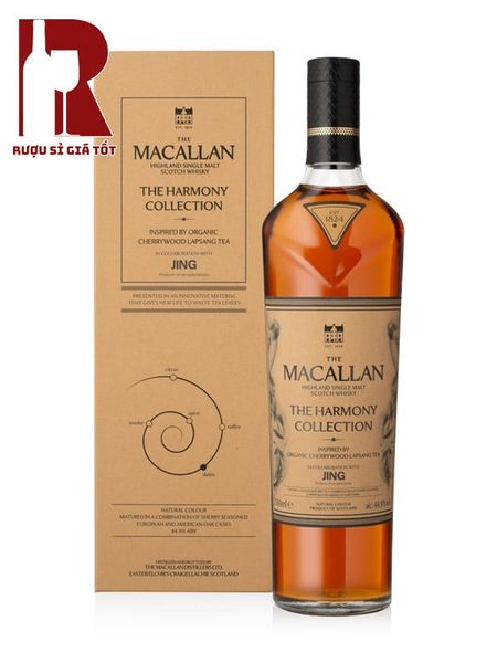 Rượu Macallan The Harmony V Collection Organic Cherrywood Lapsang Tea