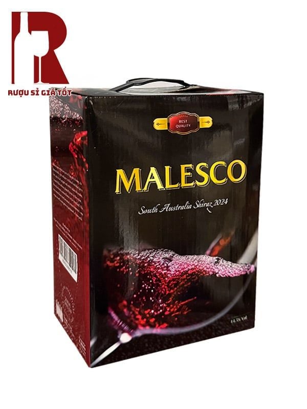 Rượu Vang Bịch Úc Malesco Shiraz