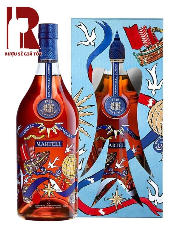Rượu Martell Cordon Bleu - Hộp Quà Tết