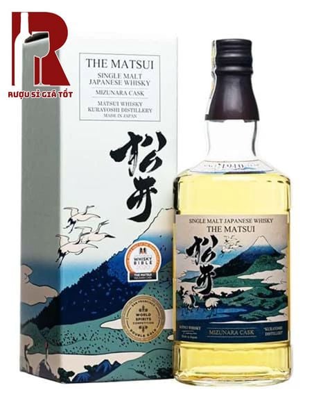 Rượu Matsui Mizunara Cask Whisky Nhật