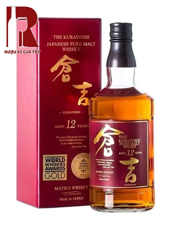 Rượu Matsui The Kurayoshi 12 Năm Whisky Nhật