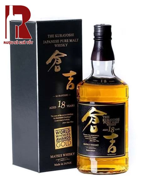 Rượu Matsui The Kurayoshi 18 Năm Whisky Nhật