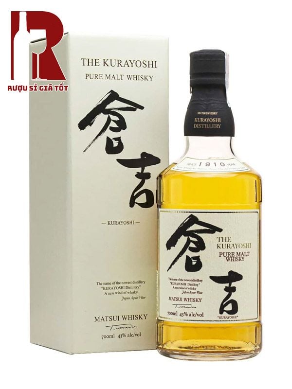 Rượu Matsui The Kurayoshi Pure Malt Whisky Nhật