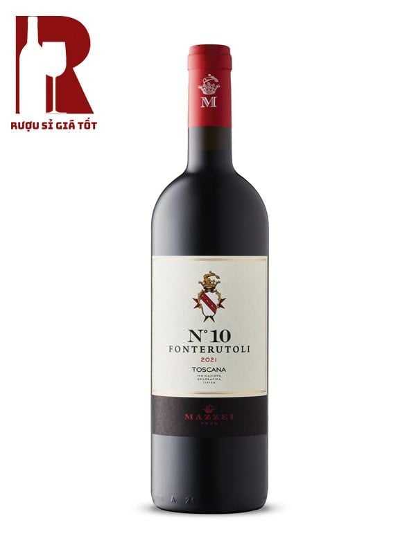 Rượu Vang Ý Đỏ Mazzei No 10 Fonterutoli Toscana