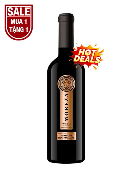 Rượu Vang Ý Đỏ Moreza