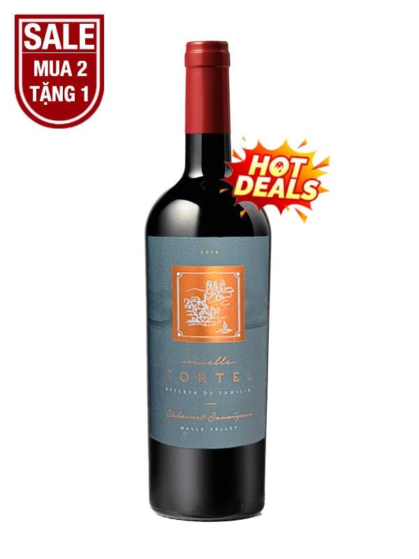 Rượu Vang Chile Đỏ Muelle Tortel Gran Reserva De Familia Cabernet