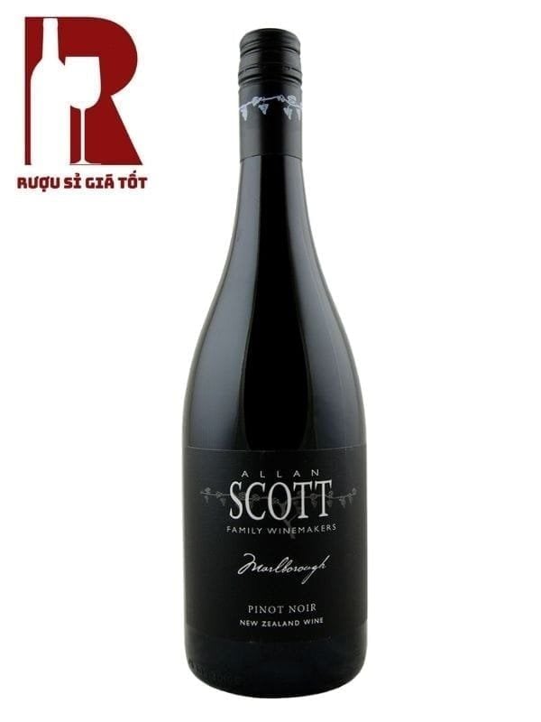 Rượu Vang New Zealand Đỏ Allan Scott Pinot Noir