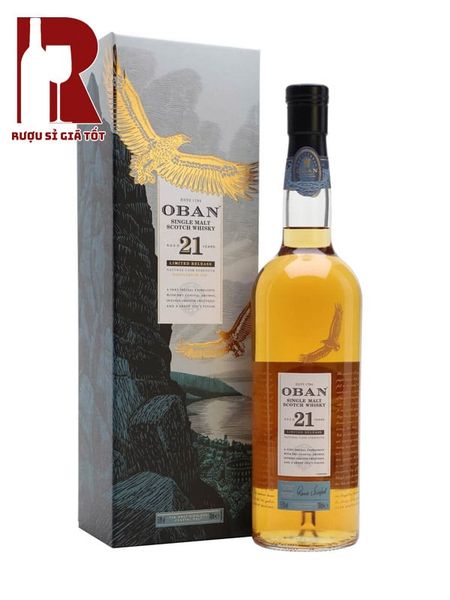 Rượu Whisky Oban 21 Năm
