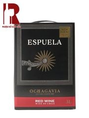 Rượu Vang Bịch Chile Đỏ Ochagavia Espuela Red 3L