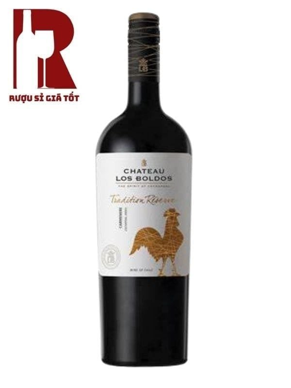 Rượu Vang Chile Đỏ Chateau Los Boldos Tradition Reserve Carmenere