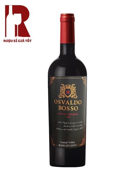 Rượu Vang Chile Đỏ Osvaldo Bosso Cabernet Sauvignon
