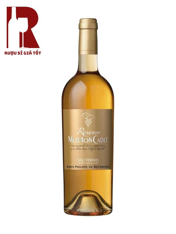 Rượu Vang Pháp Ngọt Mouton Cadet Reserve Sauternes AOP