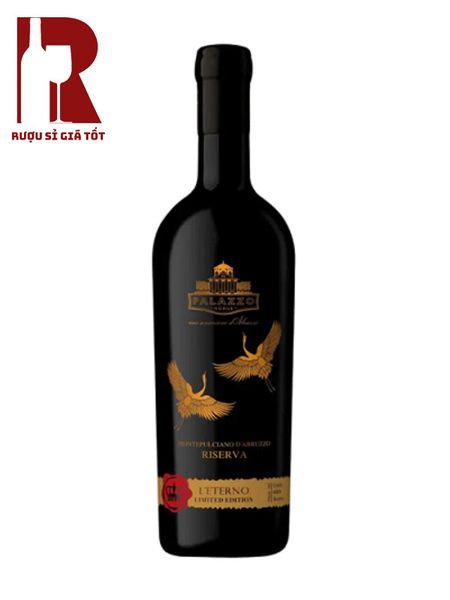 Rượu Vang Ý Đỏ Palazzo L'Eterno Limited Edition (Hạc Vàng Nhãn Đen)