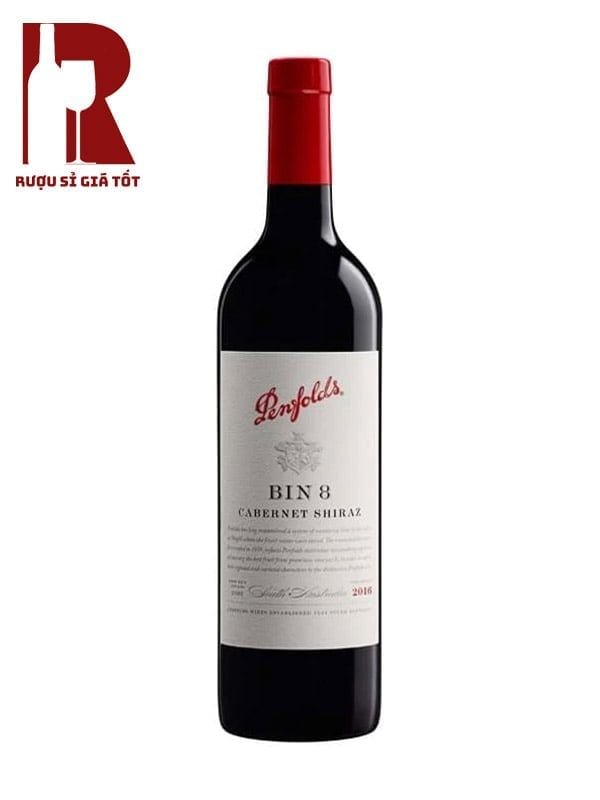 Rượu Vang Úc Đỏ Penfolds Bin 8 Shiraz Cabernet