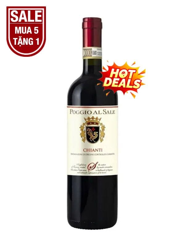 Rượu Vang Ý Đỏ Poggio Al Sale Chianti