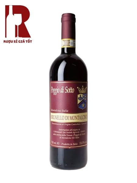 Rượu Vang Ý Đỏ Poggio di Sotto Brunello di Montalcino