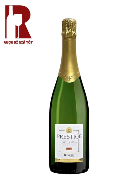 Rượu Vang Nổ Prestige Brut Blanc de Blanc Maison Buissonnier